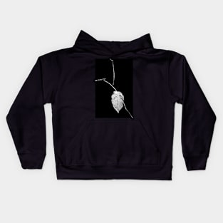 one leaf left Kids Hoodie